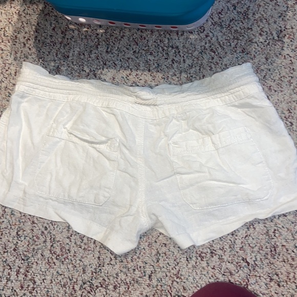 Roxy Beach Linen Short Shorts Size M - Picture 3 of 3